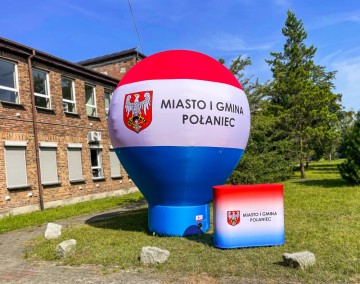 Balon i lada reklamowa dla miasta i gminy Połaniec 